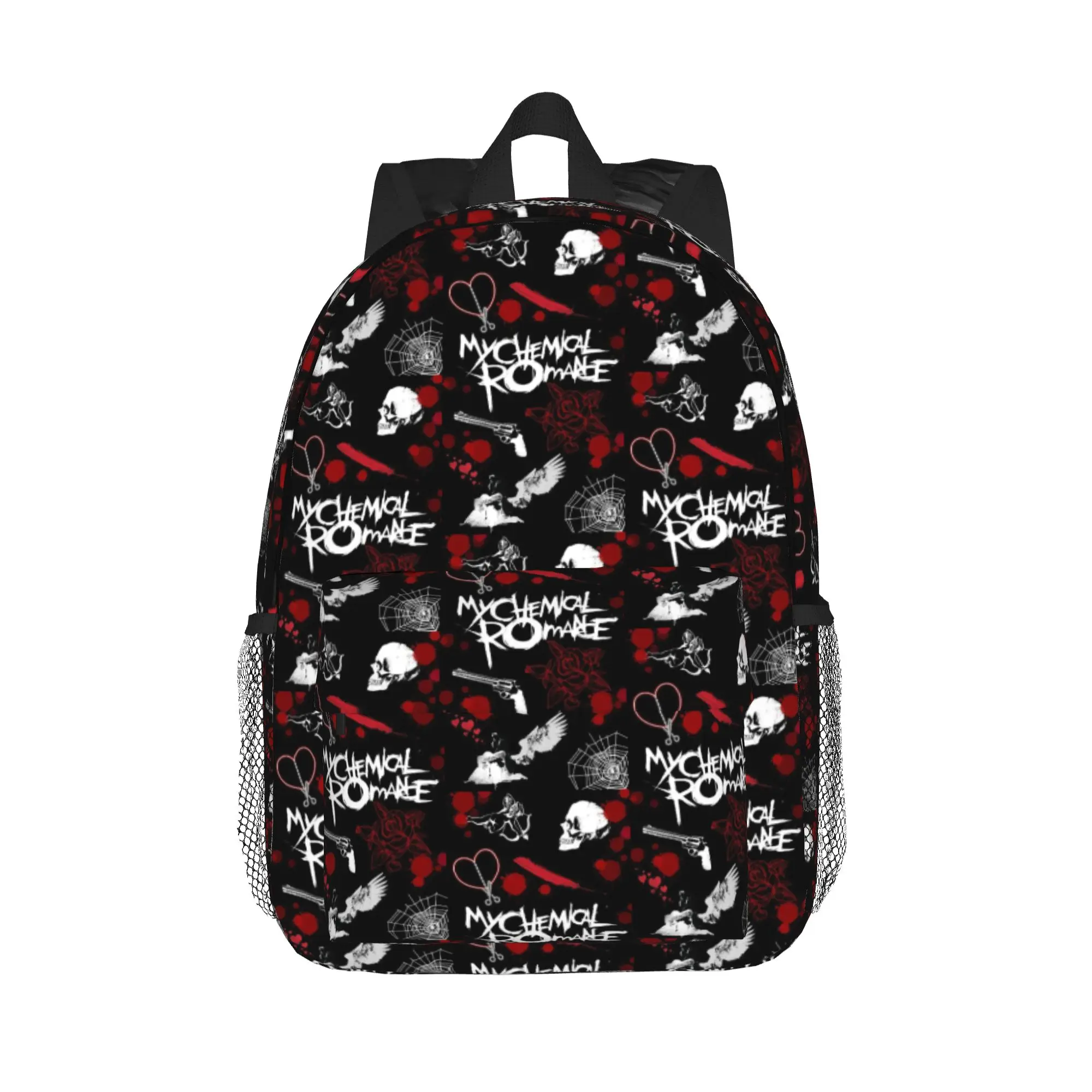 My C-Chemical R-Romance Band Backpack Hot Sale Daypack Large Capacity Boys Girls BookBag Shoulder Bags for Men Women School Bag