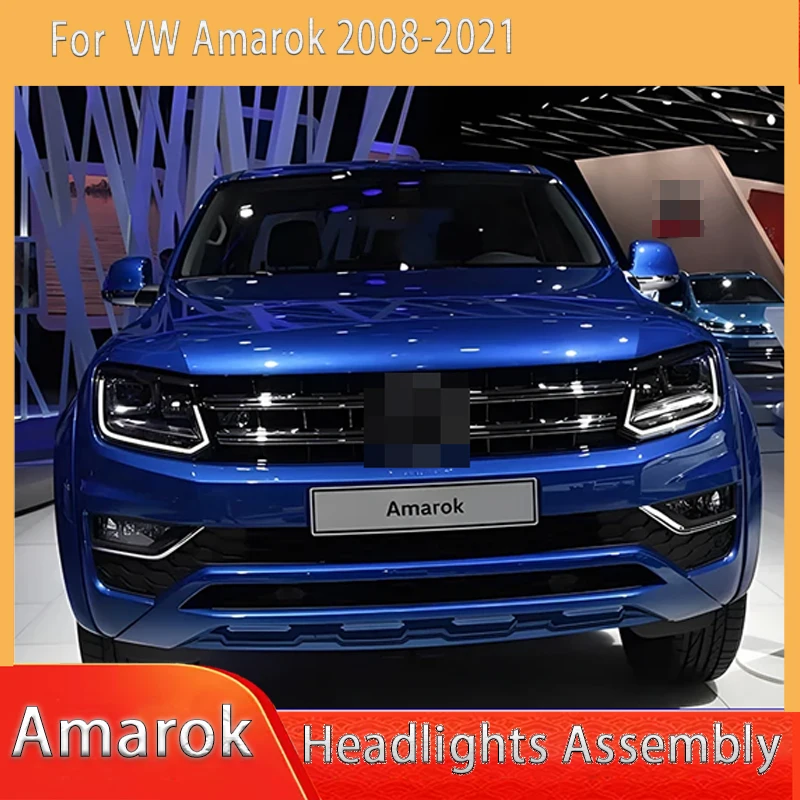

LED Headlights for Volkswagen Amarok 2008-2021 LED Auto Headlights Assembly Upgrade High Configure Projector Lens Accessories