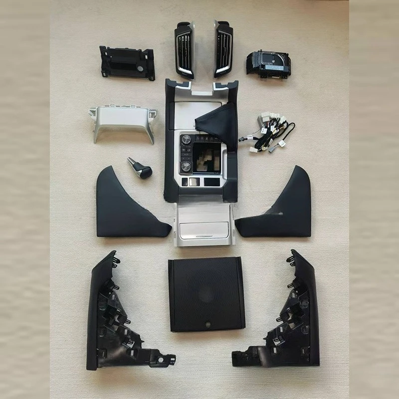

The complete set of interior parts is old and new, suitable for the 08-15 Land Cruiser LC200 kit