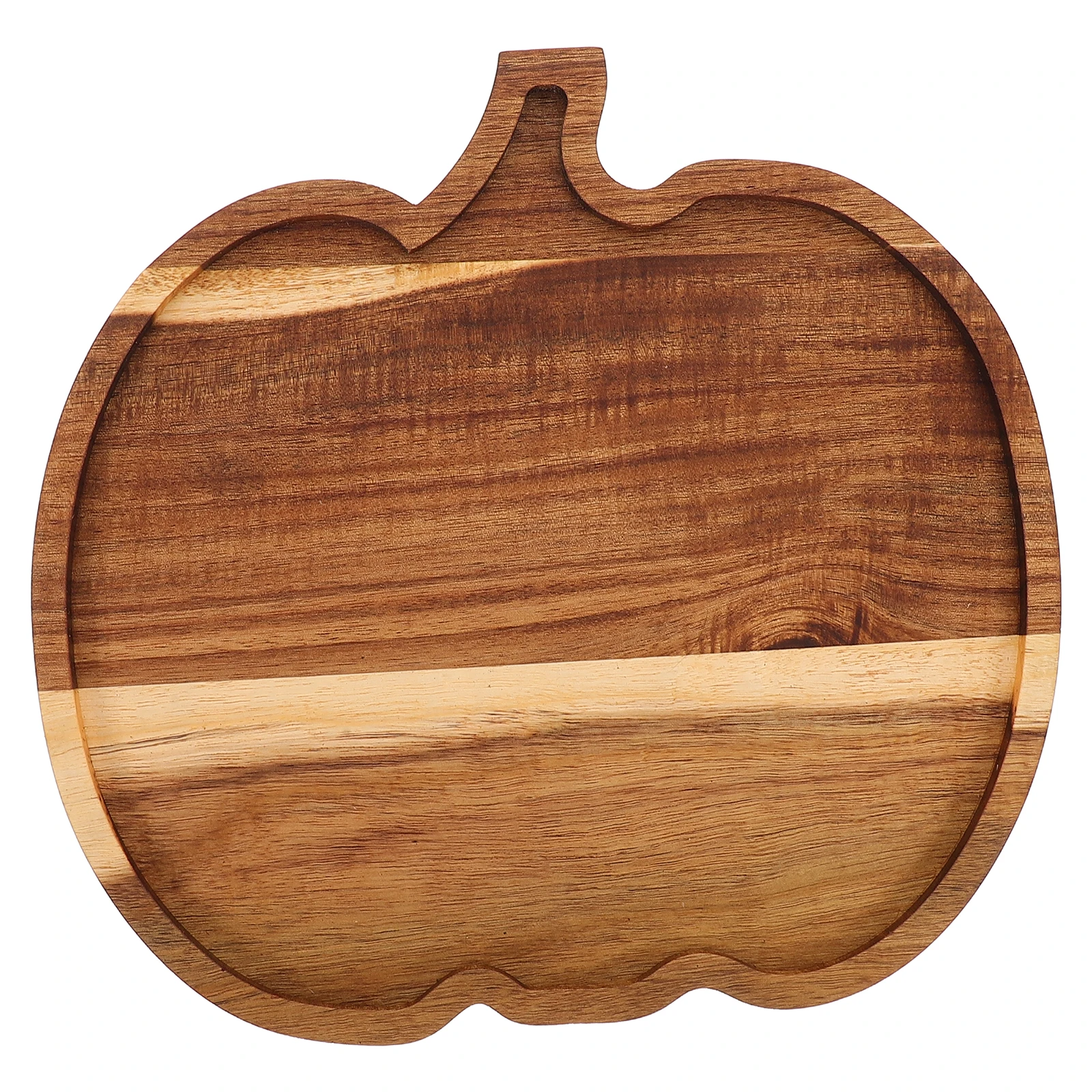 

Pumpkin Shape Wooden Serving Plate Rustic Thanksgiving Charcuterie Board Snack Tray Halloween Candy Dish Pumpkin Serving Tray