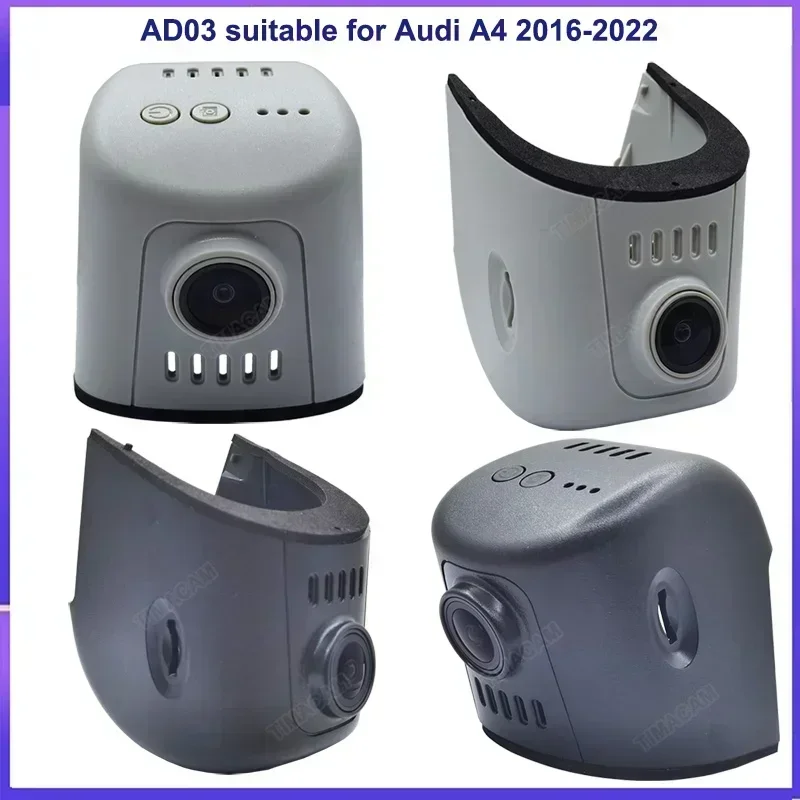 4K UHD 2160P واي فاي التوصيل والتشغيل Car-DVR لأودي q5 q7 q3 q8 q4 s3 8v s5 b9 s4 b8 tt rs a3 8v 8p a4 b8 b9 a5 a6 c7 a7 DashCam