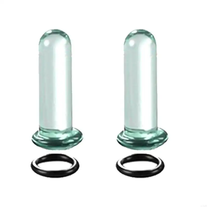 Stabiles Glasohr -Dehnungs -Set -Stecker für Ohrenmessgeräte mit einzelnen -Expander -Schmuck für Körperpiercing – Detail 10