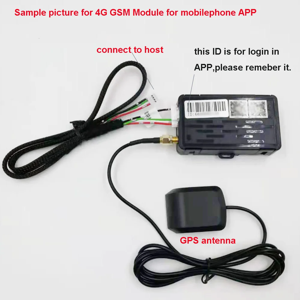 For Automobile 4G Type GSM Module Kit Or Bluetooth for Mobile Phone APP Remote Start Stop Control Function Car Accessories