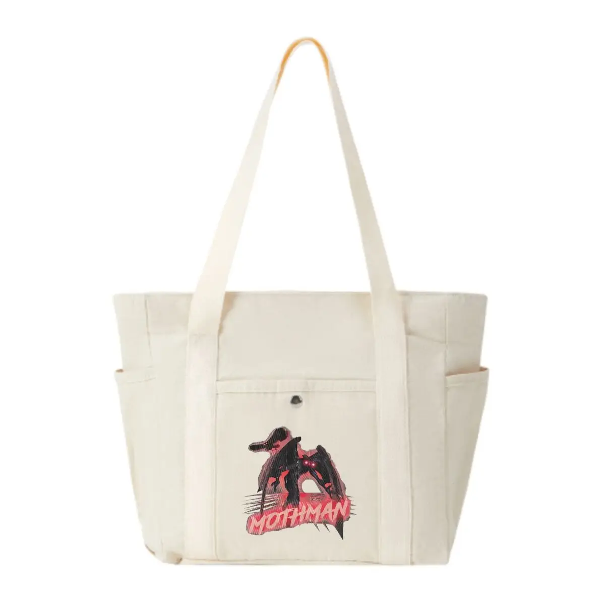 

Mothman Art Graphic Spacious Multi-Pocket Shoulder Bag for Office & Shoppin