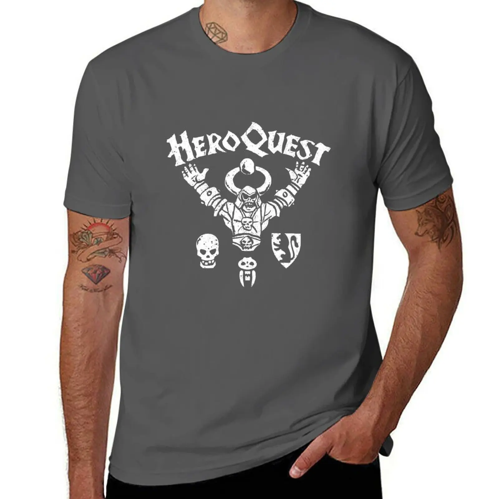 

HEROQUEST T-Shirt man t shirts graphic man t shirt luxury T-Shirt