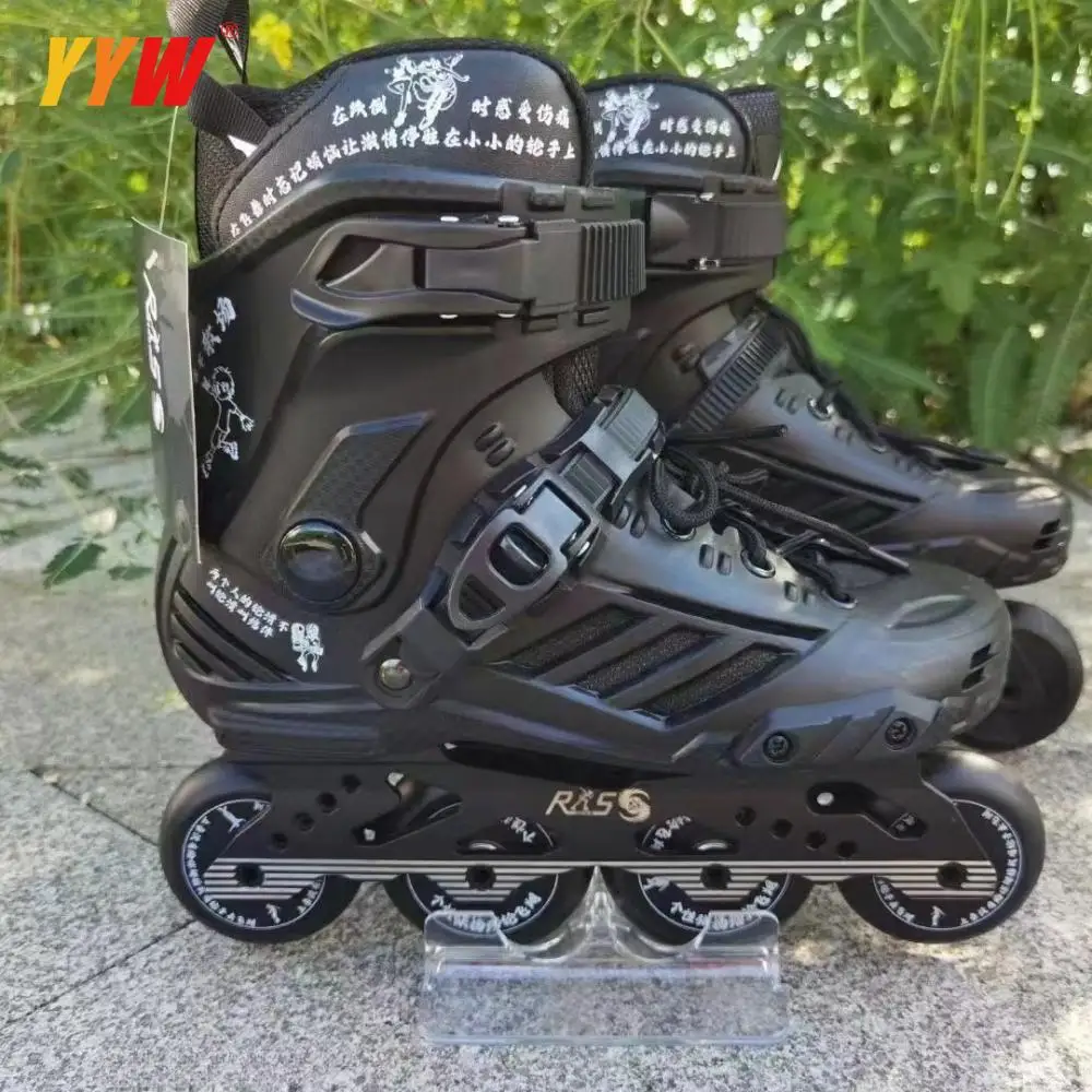 Professional Inline Roller Skate Shoes 4-Wheel Skates With 4 Wheels Footwear For Adult Men Women Racing Speed Skating Sneakers