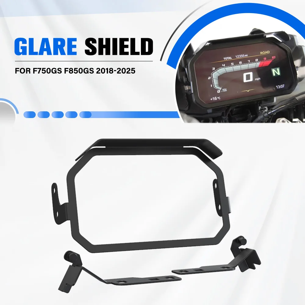 

For BMW F750GS F850GS F 750GS F850 GS 2018 2019 2020 2021 2022 2023 2024 2025 New Motorcycle TFT Anti-Theft Guard With Sun Visor
