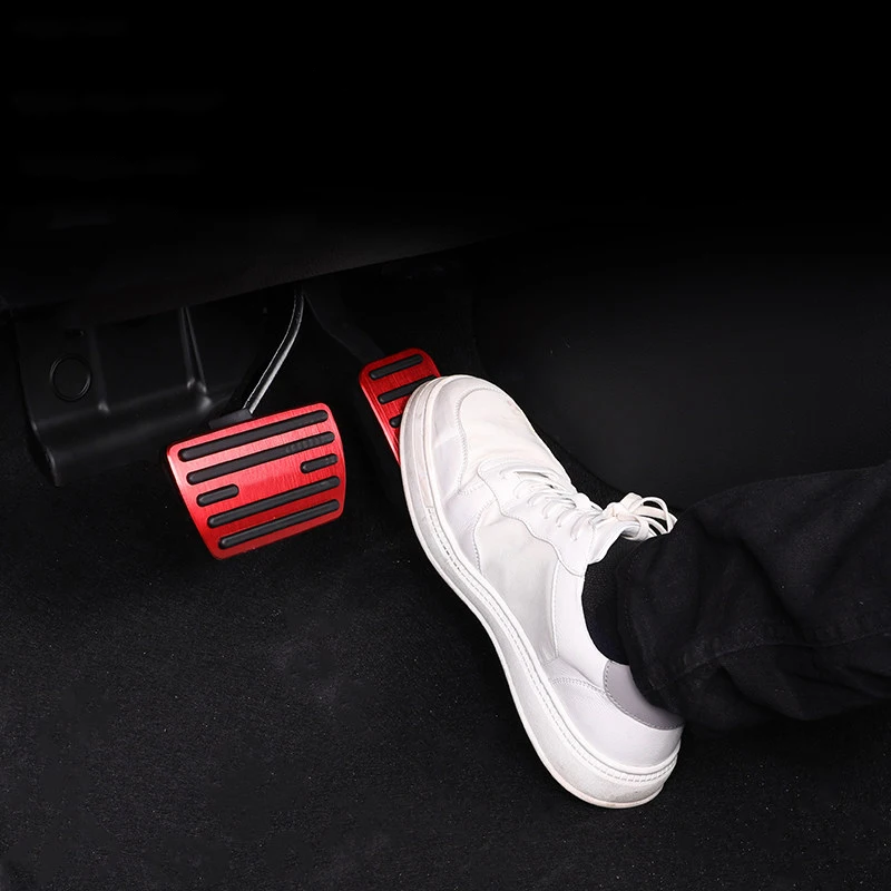 Car Accessories Aluminum Alloy Pedals For Honda Civic 2016-2018 2019 2020 2021 2022 Fuel Accelerator Gas Brake Pad 3D Protection