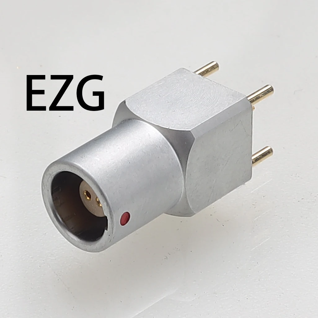 Connector EZG.1B.306.CLN 6-pin straight pin PCB board socket EZG 1B 2 3 4 5 6 7 8 10 12 14 16p Push-pull self-locking connector