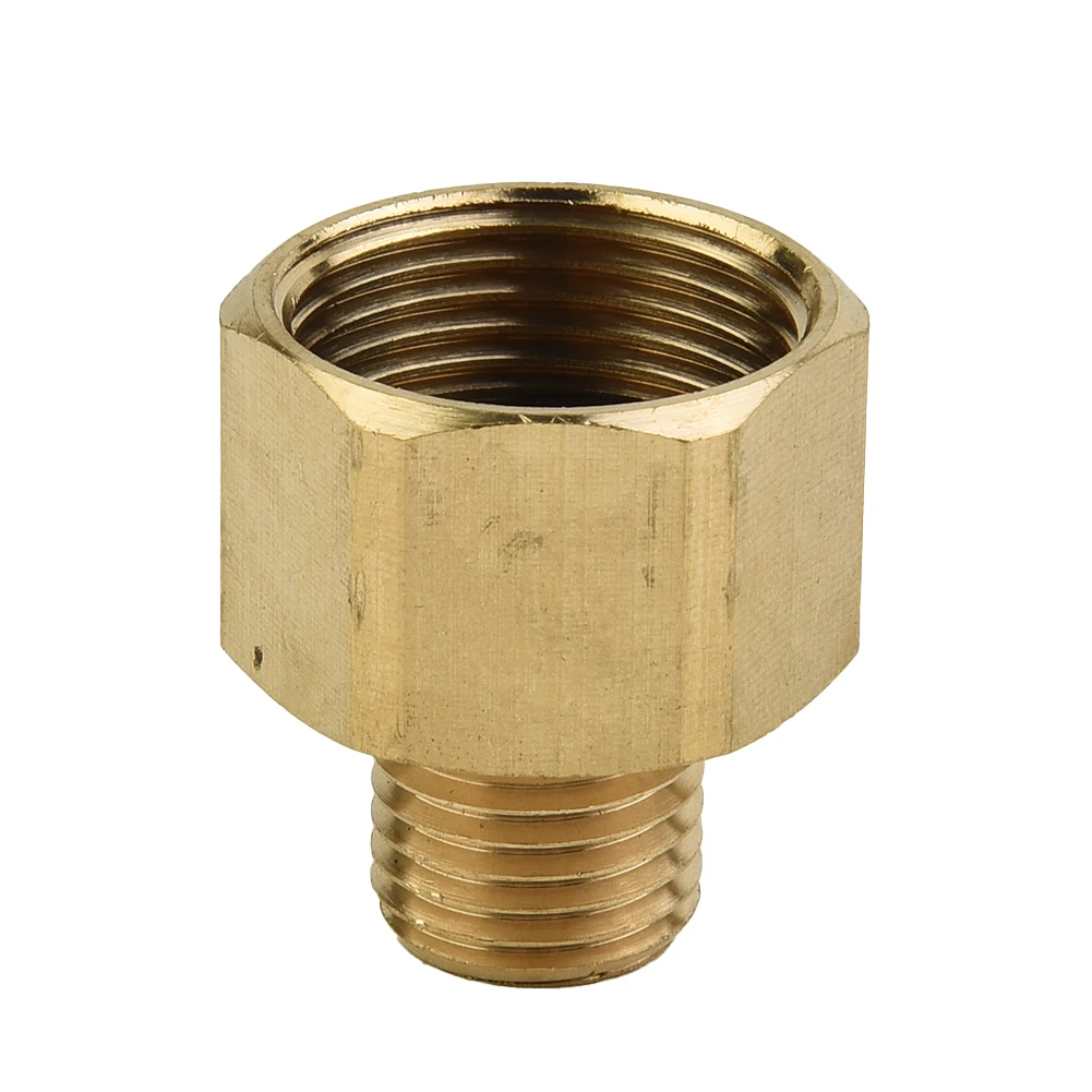 Joint Adapter Hose Leak proof Pressure Rotatable Washer 1.18inch 3cm Brass Connector Female to male For Golden