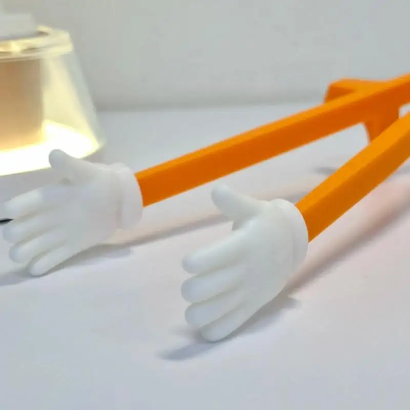 Mini Finger Snack Chopsticks Game Controller Shaped Plastic Training Sticks For Gamers Eating While Gaming No Dirty Hands