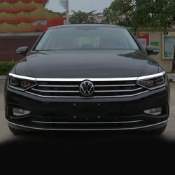 Front Hood Engine Front Head Light Lamp Eyelid Eyebrow Cover Trim Auto Styling For Volkswagen Passat B8 Variant 2017 -2022 2023