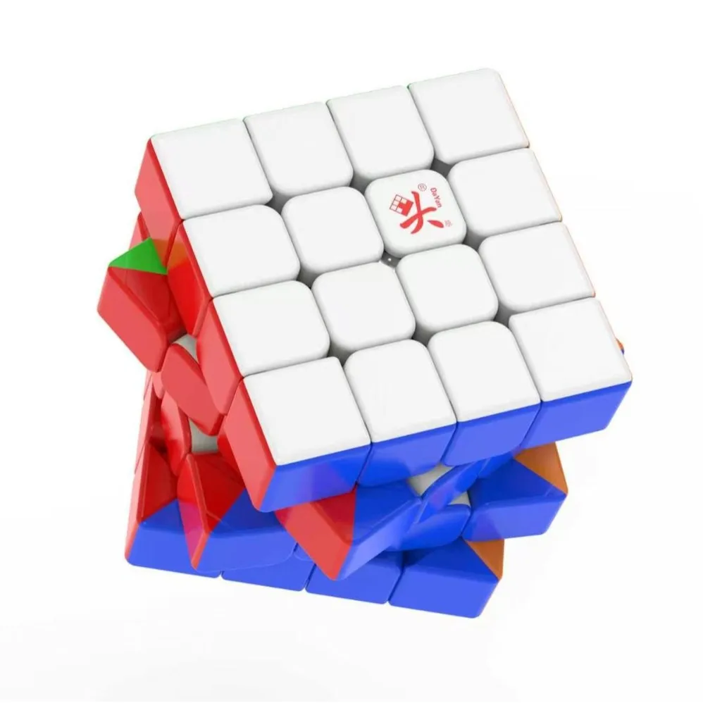 Dayan JingHong Magnetic Magic 4X4 Cubes 4X4X4  Puzzle Teaching Magico  4x4 M Ball Core Magnetic Speed Cube 58mm