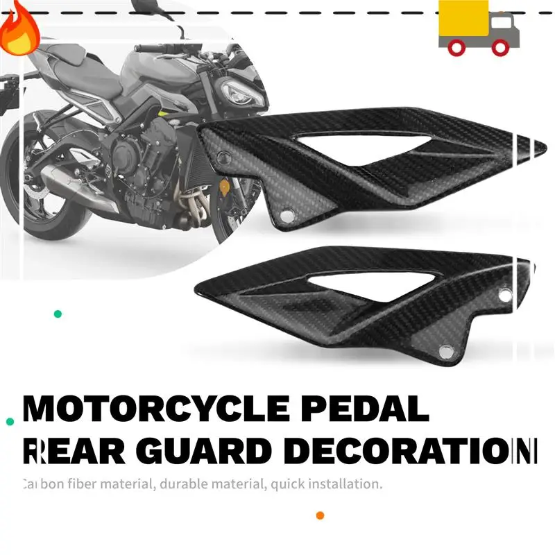 

Discount-Foot Pedal Heel Guard Plates Decoration Motorcycle Guard Plates Decoration Guard Plates Decoration For Triumph