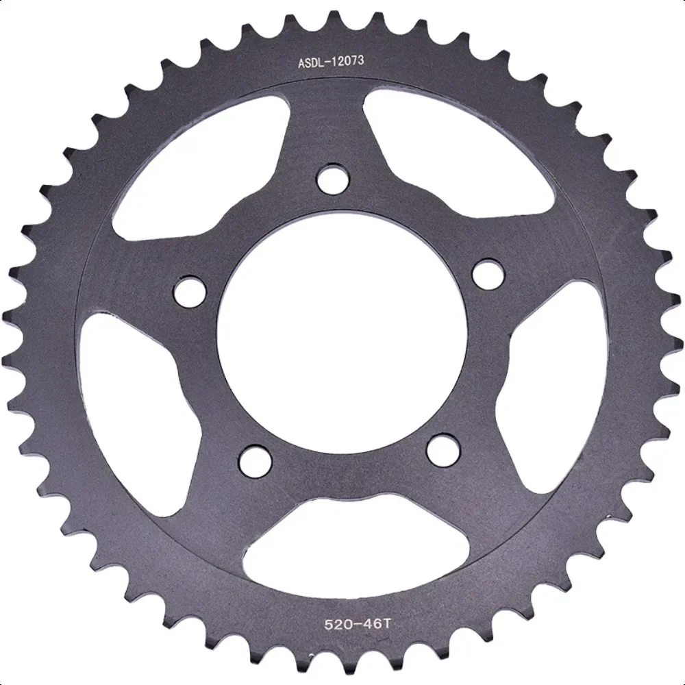 

520 46T Motorcycle Rear Sprocket Gear Staring Wheels For Suzuki SV650 SV 650L 2016-2018 2019 SV650A ABS 2020 SV 650X