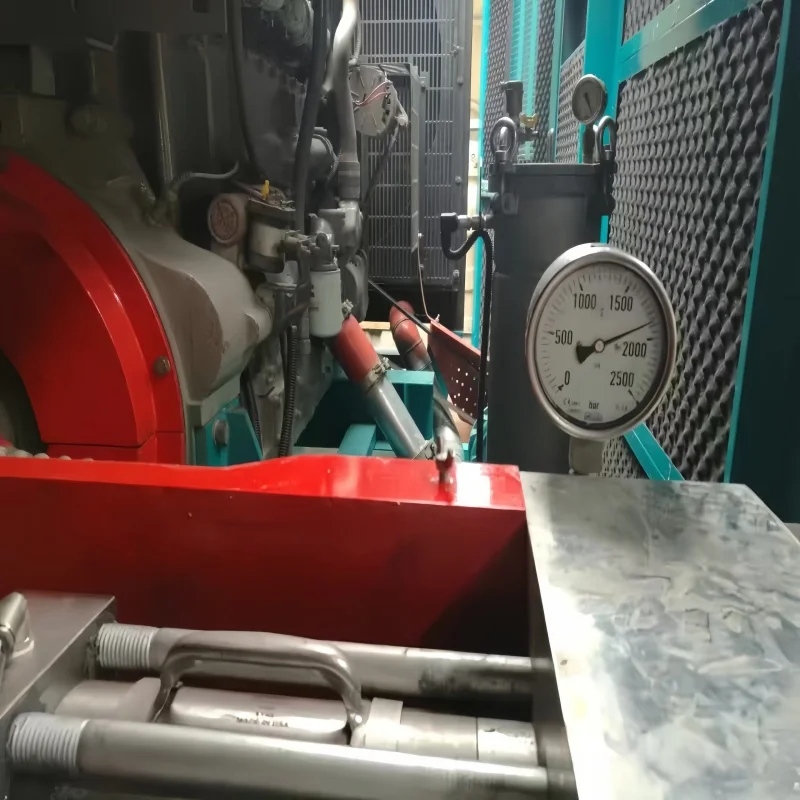 معدات التنظيف الصناعية باستخدام مضخة الضغط العالي 500 بار إلى 1500 بار للتنظيف #6