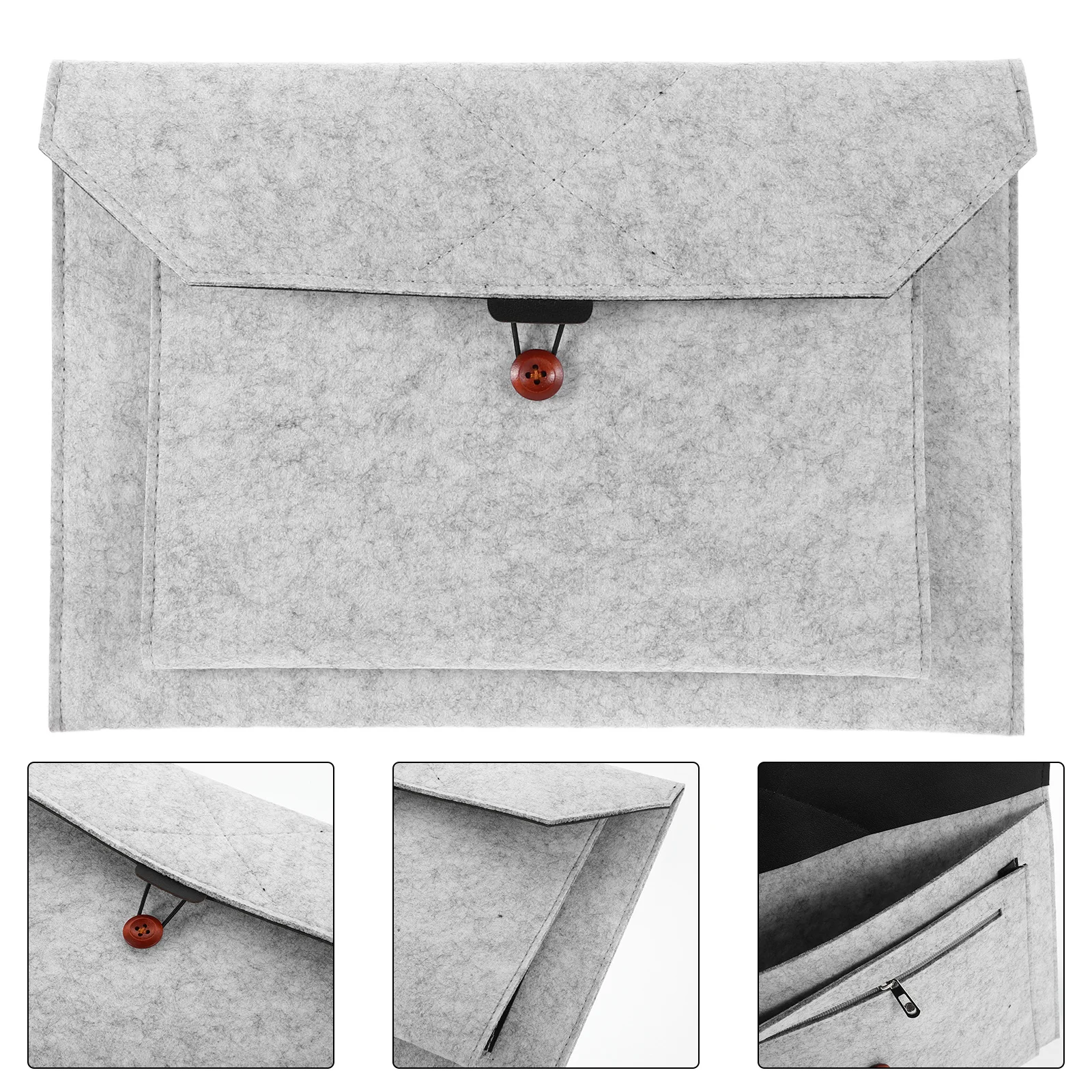 

Чехол для ноутбука, многофункциональный фетровый чехол для ноутбука, портативная сумка для переноски планшета, защитная сумка для компьютера, дорожная 14-дюймовая легкая сумка