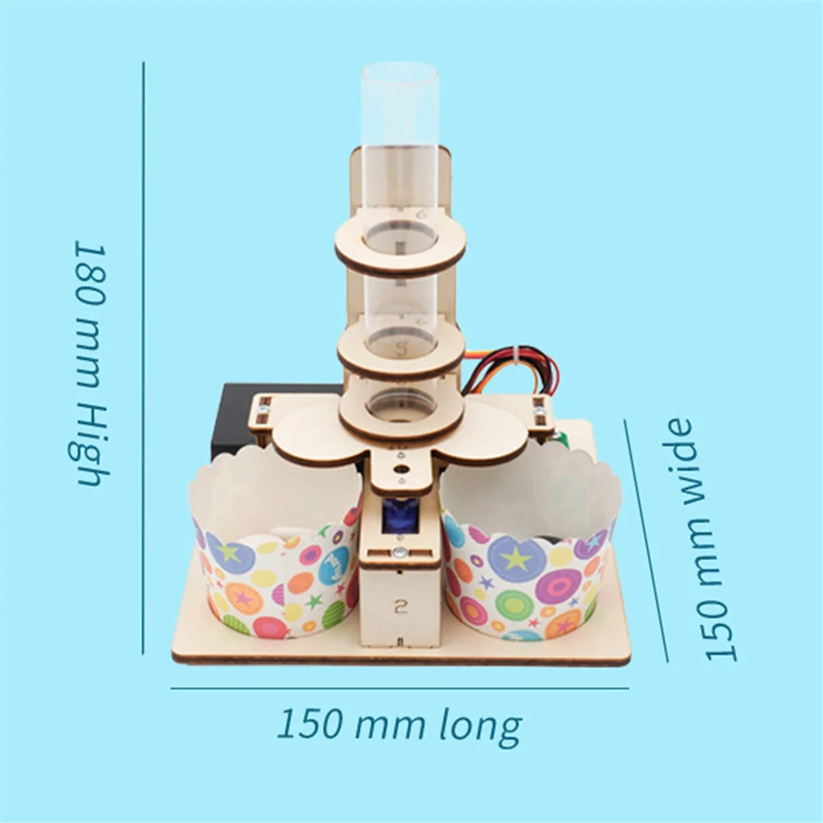 Intelligent Go Sorter DIY Science Experimental Kit Jeugd STEAM Onderwijs Handwerkmodel