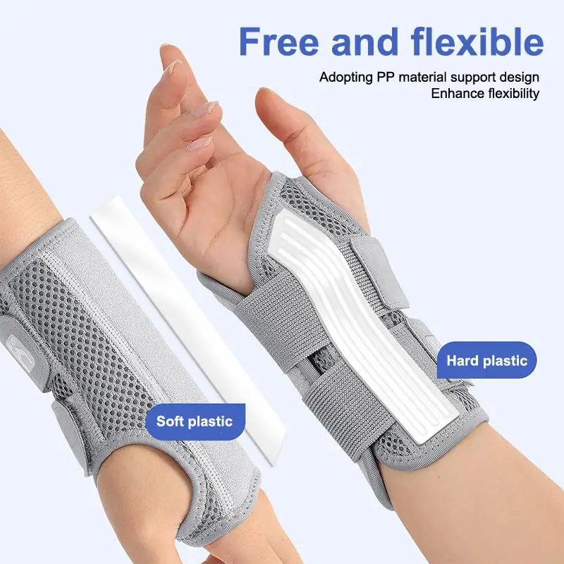New Finger Joint Pain Tendon Sheath Adjustable Dual Strap Wrist Guard With Thin Design Thumb Strain Protection Strap Wrist Guard