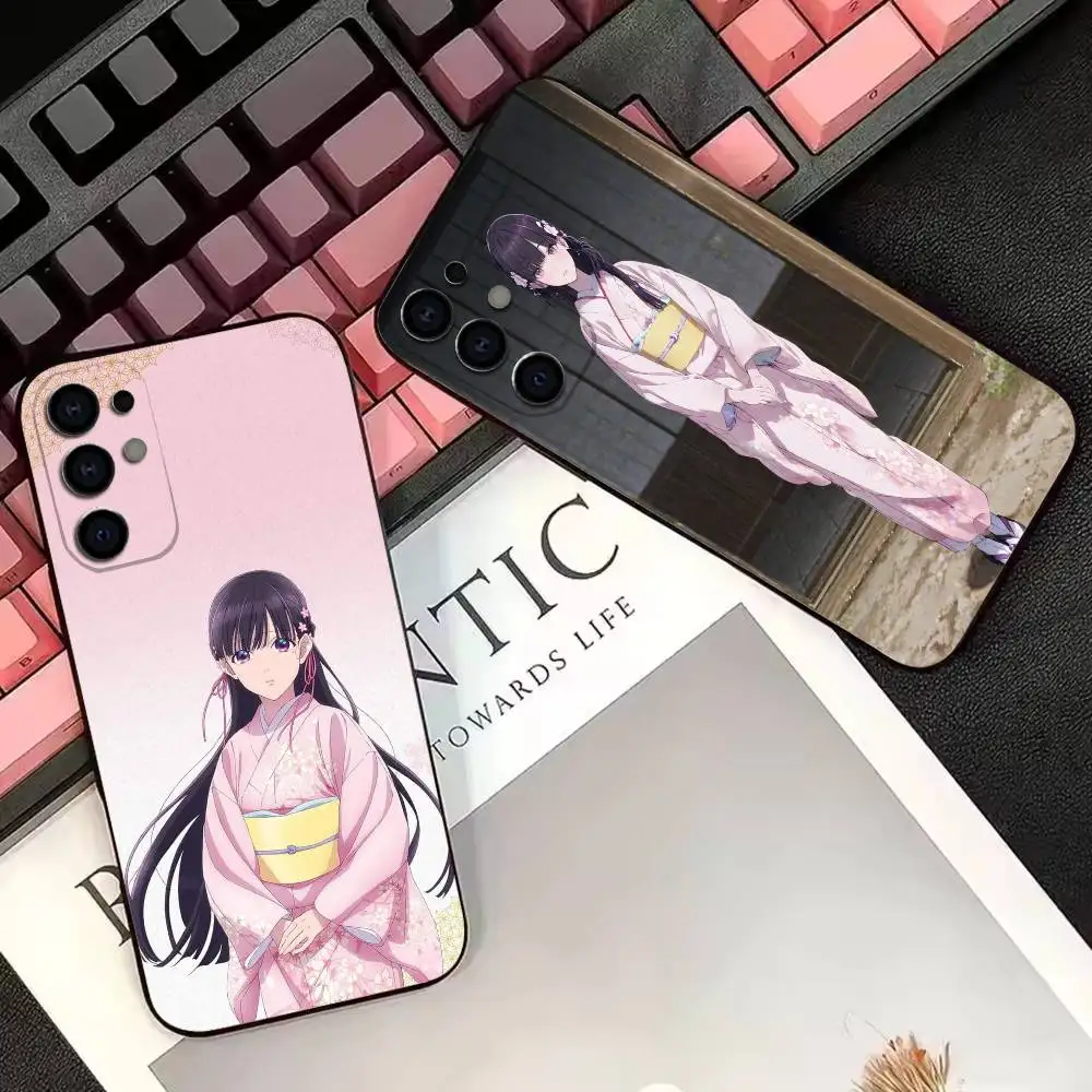 My Happy Marriage   Phone Case For Samsung S26,S25,S24,S23,S22 Black Soft Protective Phone Case