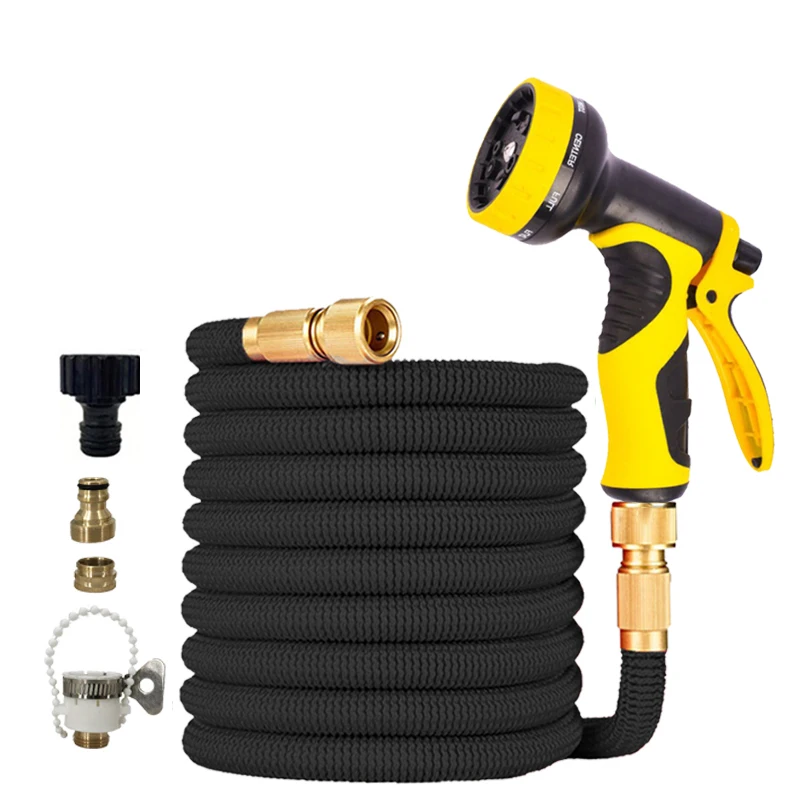 

Flexible Expandable Magic Garden Hose, Water Hose Pipe Reels with Quick Connector, Multifunctional Car Wash Irrigation Tools ﻿