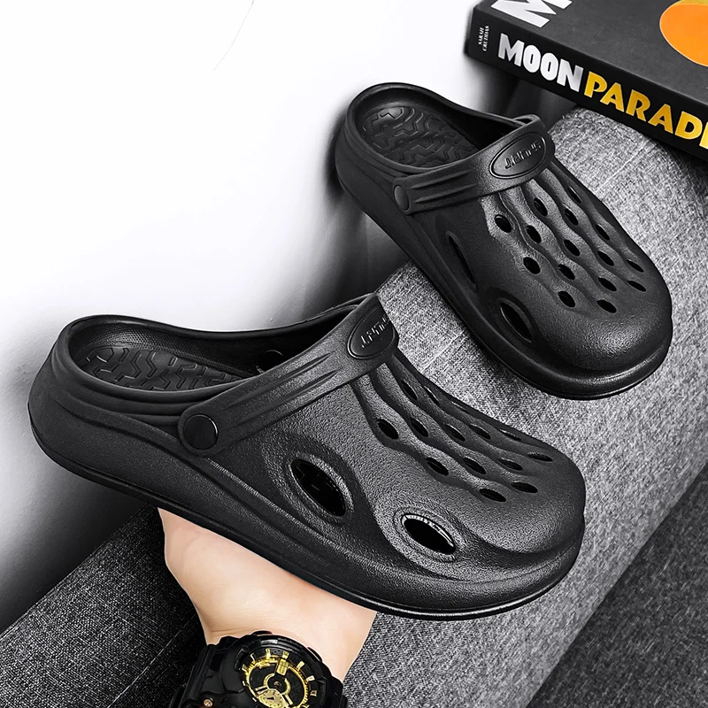 

Men Slippers Home Comfortable Soft Bathroom Beach Cute Women Sandals Luxury Summer Orginal Brand Design Casual Non Slip Indoor