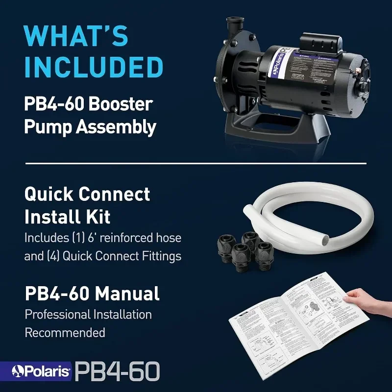 Authenticity guarantee.Polaris PB4-60 Booster Pump with 60-Hertz Motor.Fully upgraded.HOME image 4