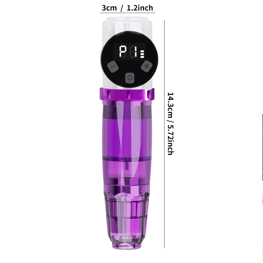 Kit de máquina de tatuaje Goldplume, kit de máquina de tatuaje inalámbrica, fuente de alimentación de tatuaje integrada de 1500 Mah, viene con 20 agujas de tatuaje, 11 botellas de materiales de color y otros accesorios, kit completo de tatuaje, suministros de tatuaje para principiantes y maestros de tatuajes