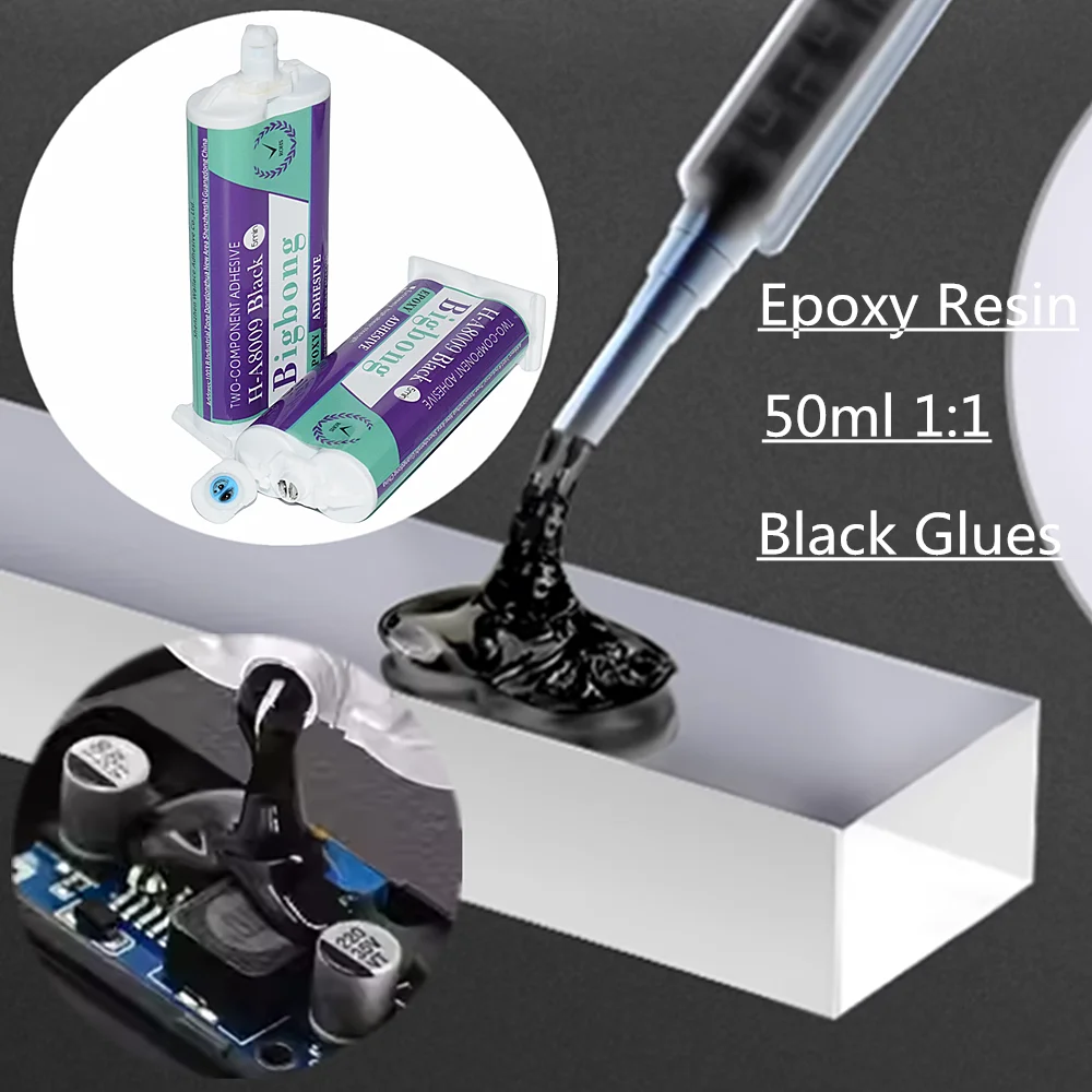 2Pcs Black Epoxy Re…