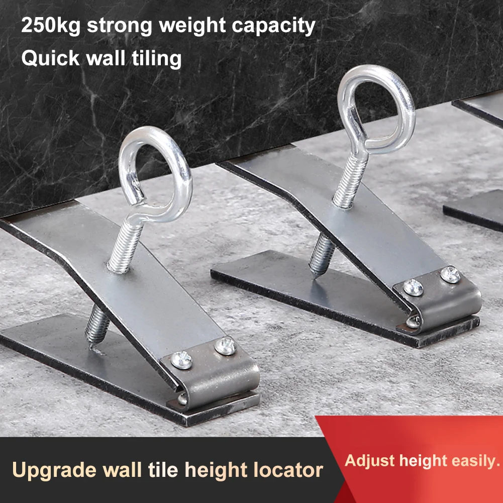 Tile Locator 1-5.5cm Height Adjustment Regulator Wall Ceramic Lifter Tools Tile Leveling Device Tile Leveler Stainless Steel