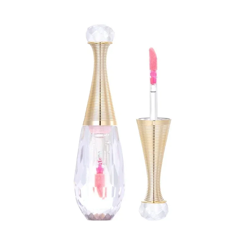 Brillo de labios que cambia de Color de cristal, lápiz labial transparente que cambia de temperatura, hidratante, duradero, impermeable, cosméticos para mujer