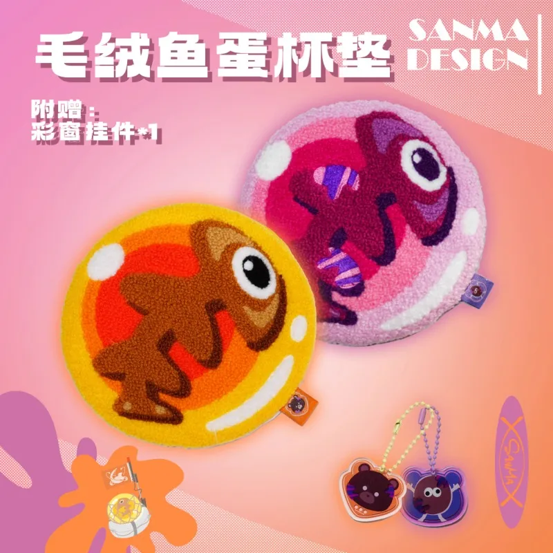 

Подставки для яиц Splatoon ручной работы с золотой рыбкой и сценой в качестве подарка для пары для вашей подруги