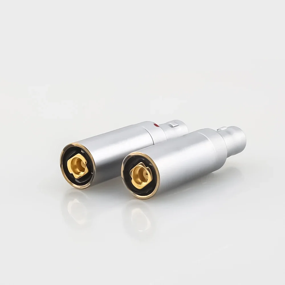 Pair High Quality Gold Plated Headphone Converter 0.78mm/MMCX Female Jack for SENNHEISER HD800 HD800S HD820 Audio Jack Adapter