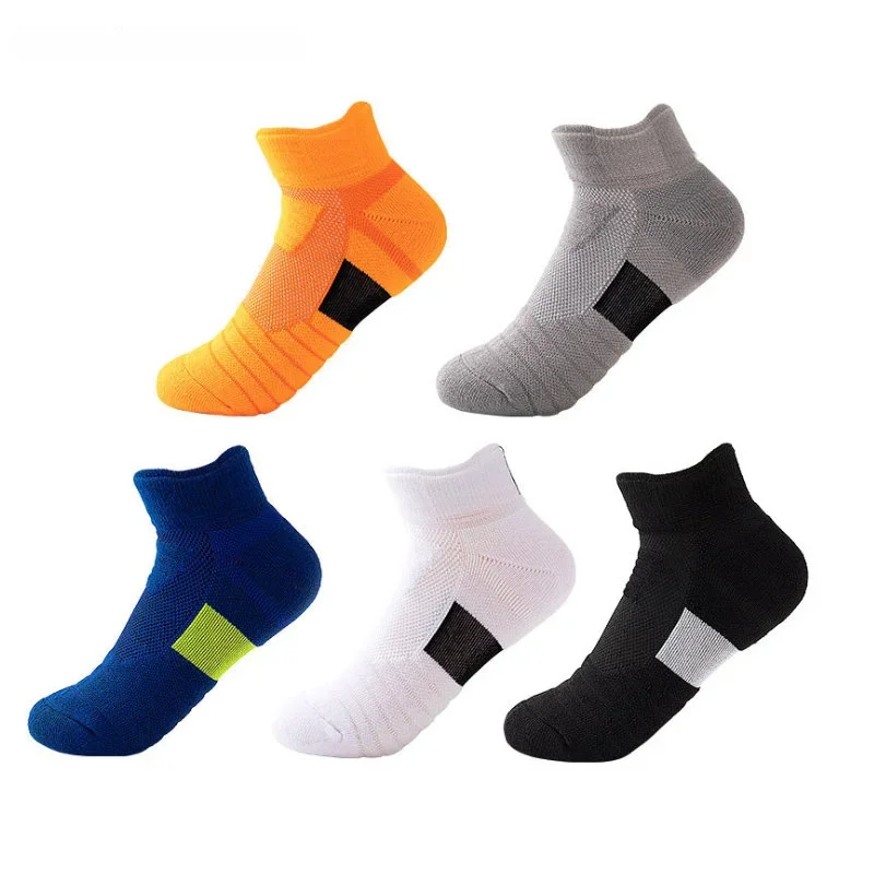 5Pairs/Lot Professional Cotton Sport Cycling Socks Breathable Boy Girl Children Kids Climbing Hiking Walking Running Socks