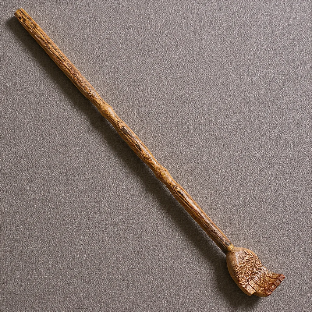 

Back Scratcher Traditional Wooden Finger Design Long Handle for Hard to Reach Itchy Spots Relief Tool Body Massager for Men