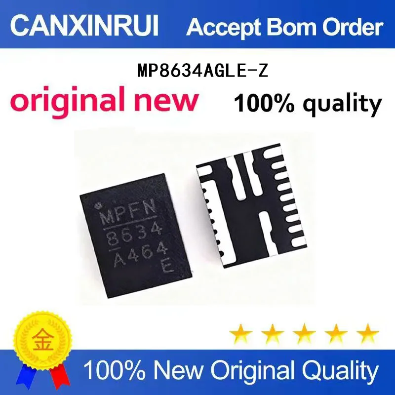 (5-100 Pieces) MP8634 MP8634AGLE-Z QFN40 Power Management Chip MPQ8634AGLE-Z 8634 New
