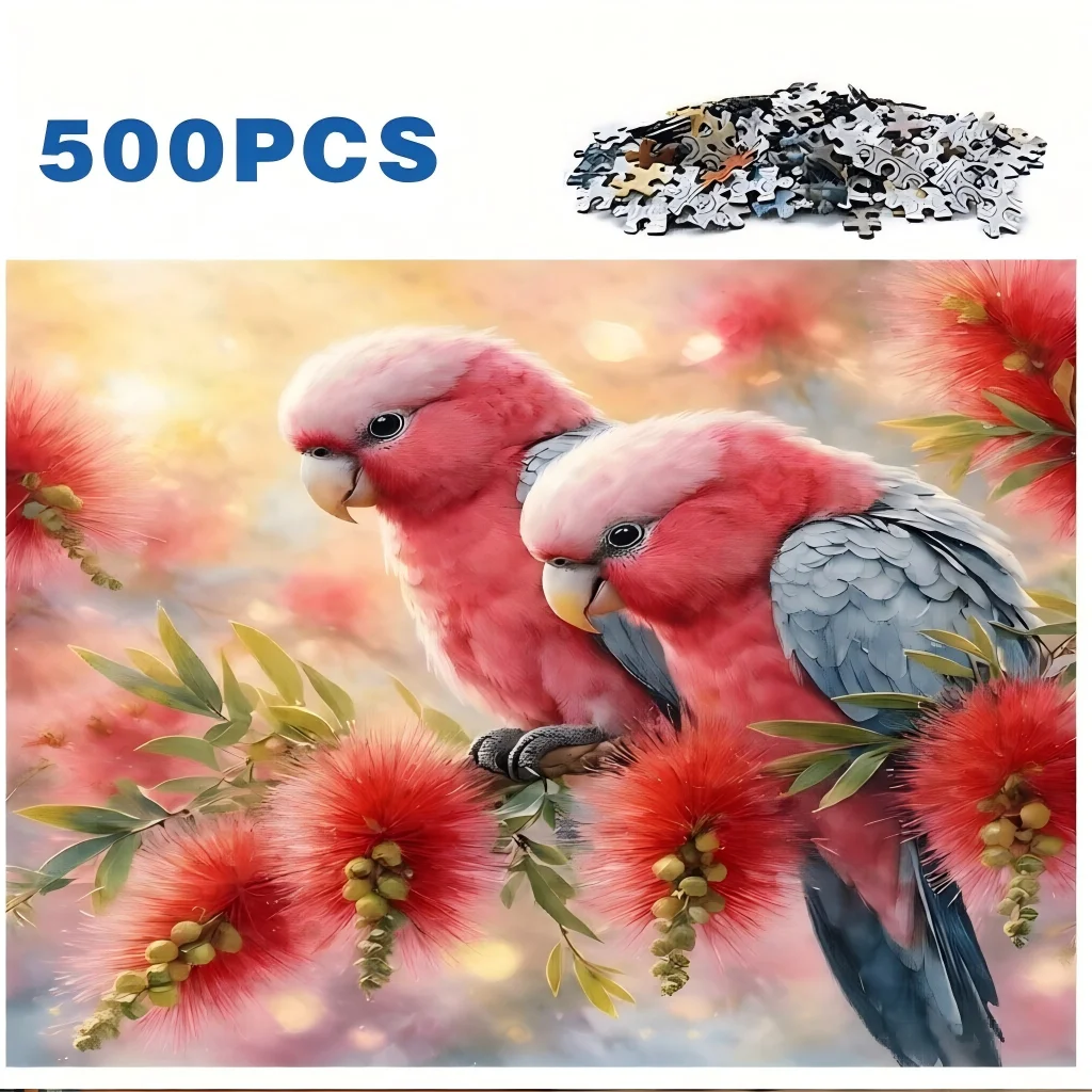鮮やかな鳥と花のジグソーパズル - カラフルなハチドリ、枢機 - Jigsaw Puzzle Adult のレビューと価格