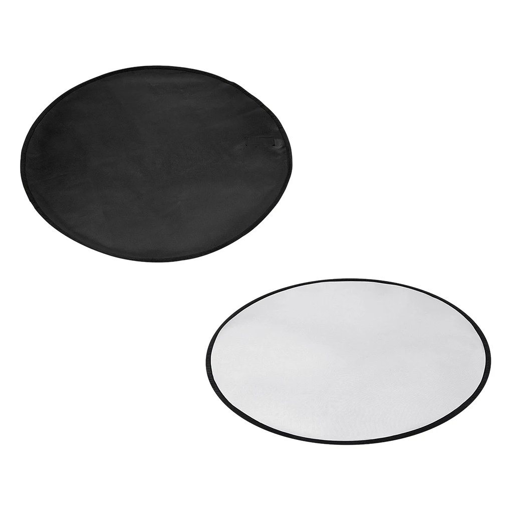 Double-sided Fireproof Oil-proof Mat For Fire Pits And Grill Thickened Fire Pits Pad Fire Pits Grill black 30in