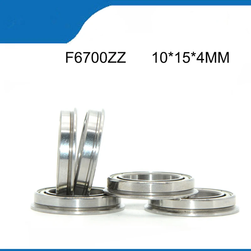 

High Quality Bearing 10/20PCS F6700ZZ Corrosion Resistielded F6700ZZ Bearings (10*15*4MM ) Deep Groove Ball Bearing (ABEC-1)