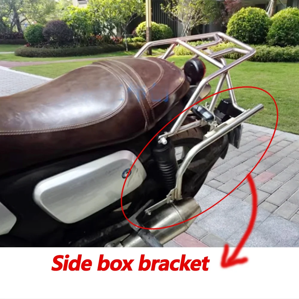 luggage rack For Cyclone RE3 ZS400 SR400 ZS250 modified rear rack  trunk rack rear armrest For SHAD side box bracket accessories