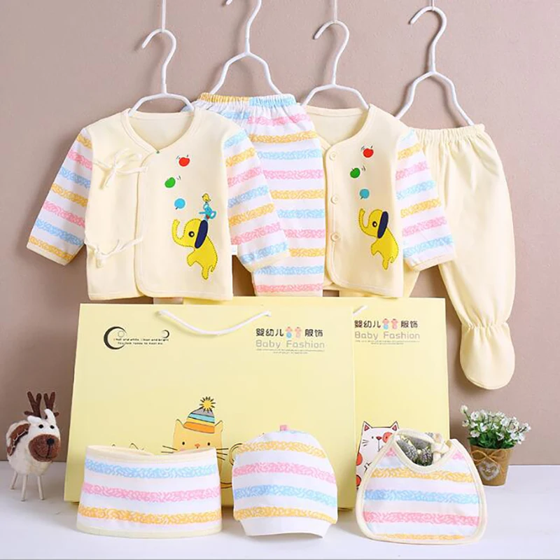 Newborn Clothes Suits Cotton for Baby Girls Boys clothing Sets Autumn Spring Summer Toddler Set