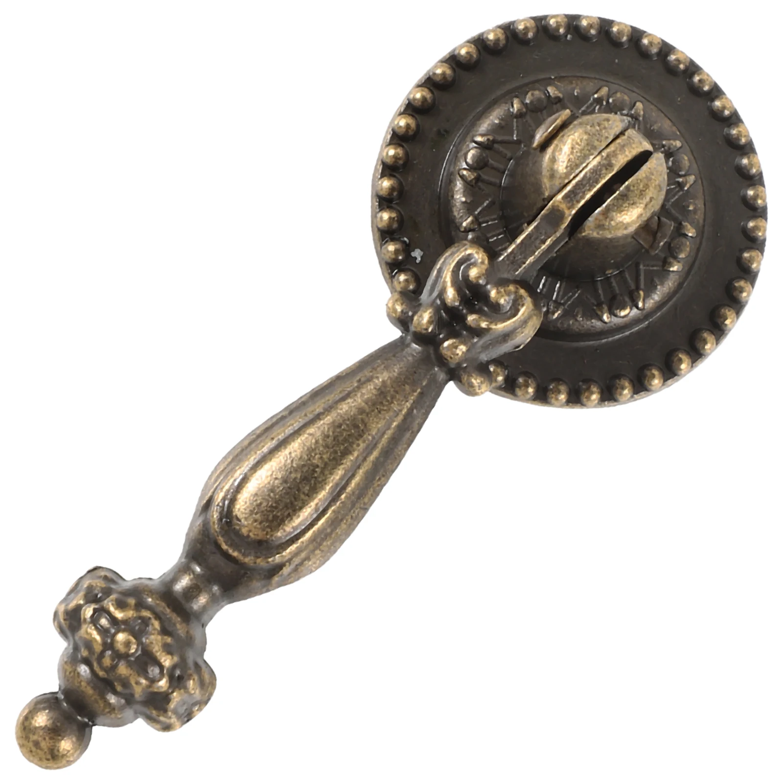 

2pcs Bronze Handle Cabinet Knob Zinc Alloy Drawer Handles Closet Door Dresser Pulls Vintage Kitchen Furniture Hardware
