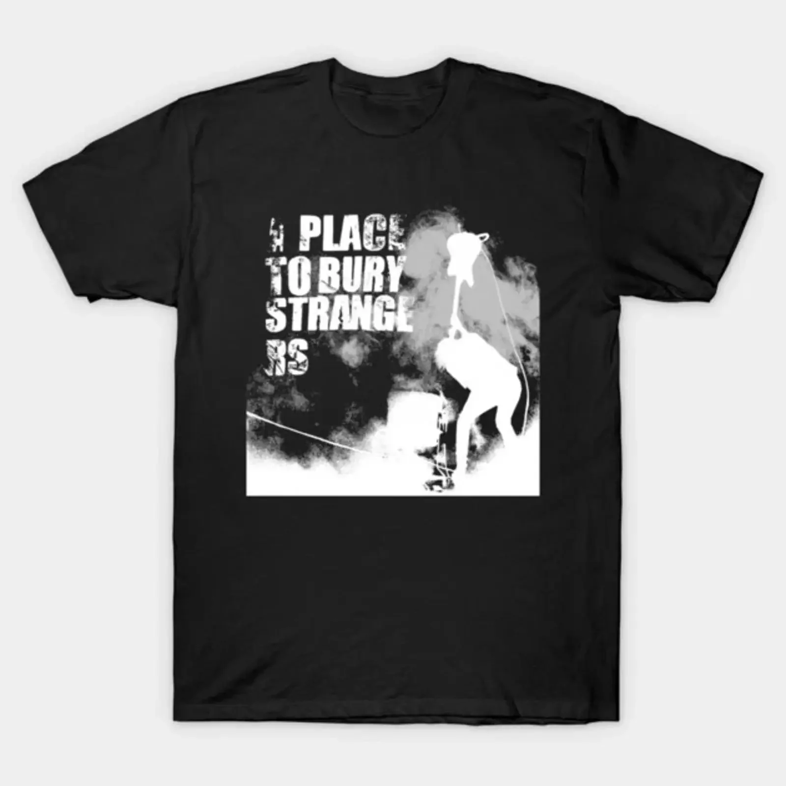 A Place To Bury Strangers Shoegaze Vintage Cotton T shirt vintage Washed Unisex Slightly graphic Soft Versatile Comfortable