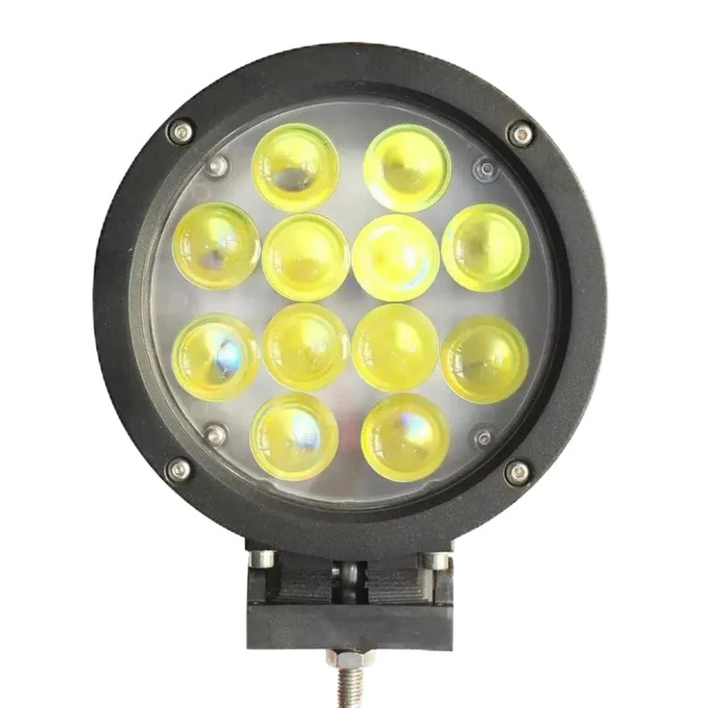 7-Zoll-4D-LED-Arbeitsscheinwerfer für Offroad-SUV-LKW, Nebelscheinwerfer, LED-Spotlichter, hochhelle Arbeitsleuchten – Detail 3