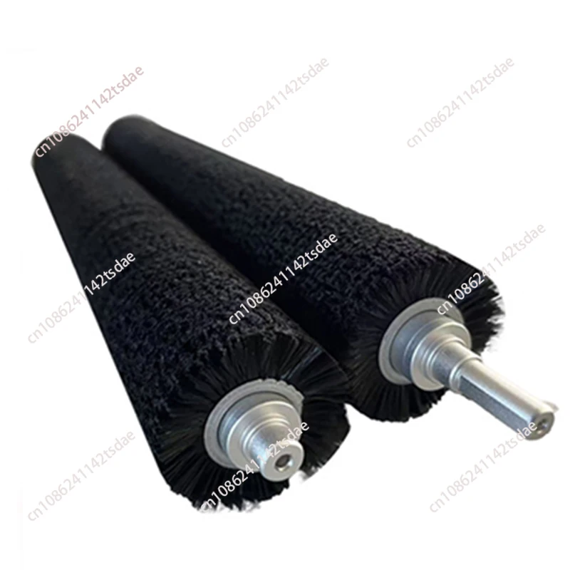 

Nylon winding spring brush, industrial brush roller, anti-static soft bristles, polishing, glass cleaning