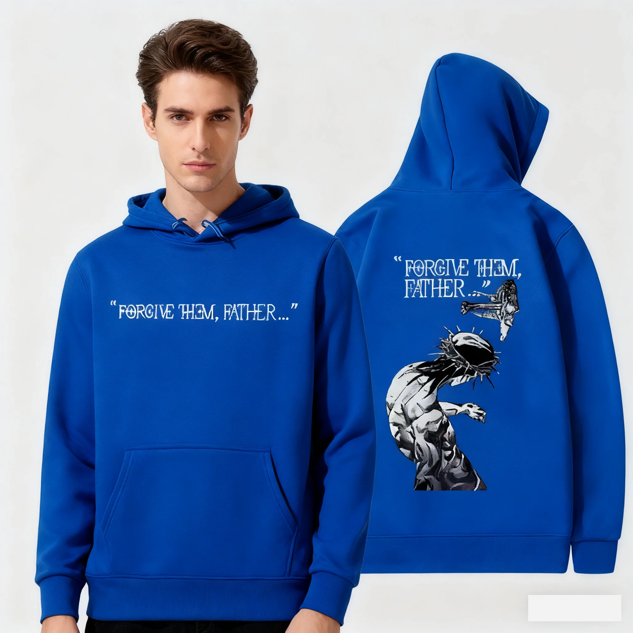 Sudadera con capucha con estampado 2D de tendencia de personaje de anime japonés, cómoda y a la moda, 2025, género neutro