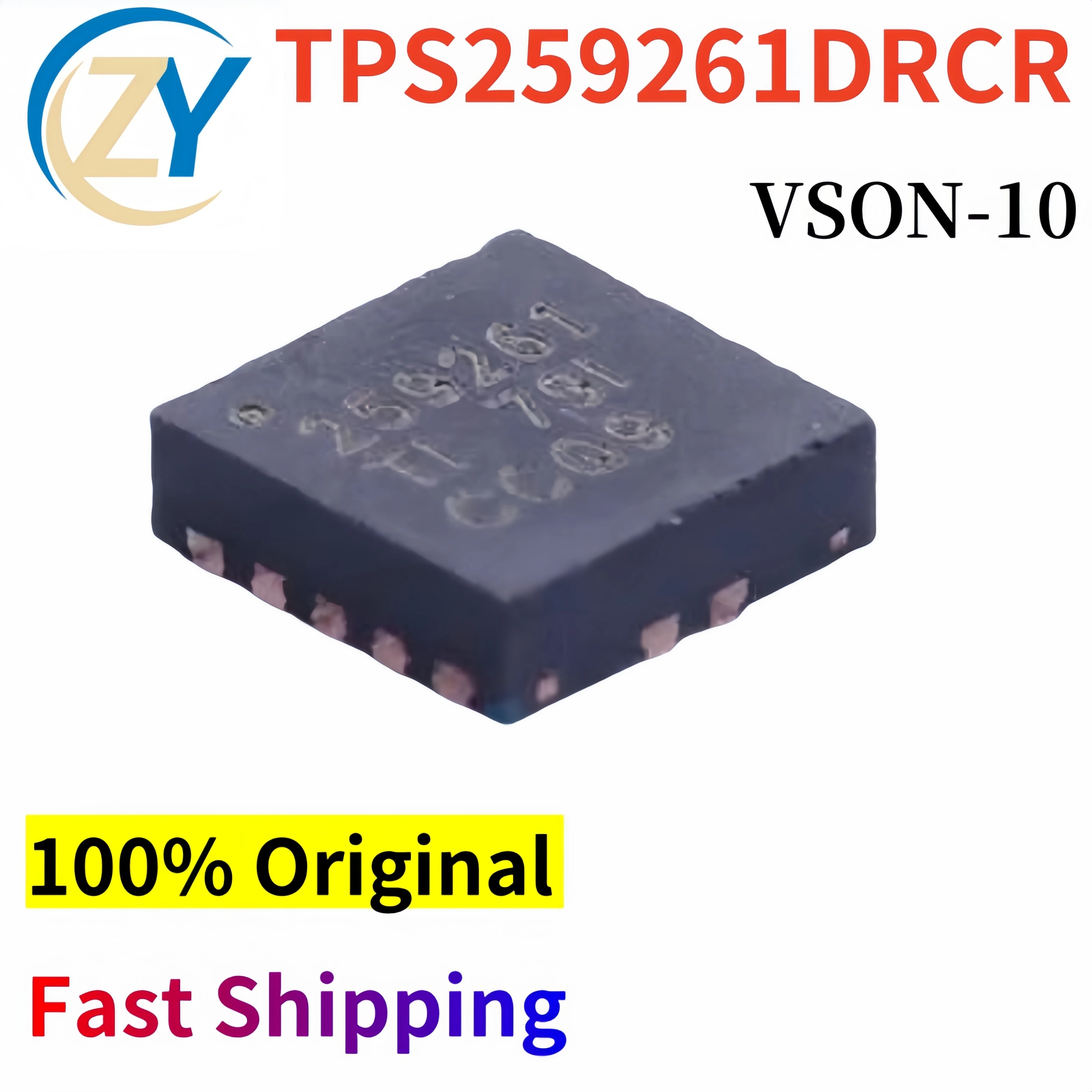 (5pcs) TPS259261 PMICs TPS259261DRCR VS0N-10 5A -40C to 85C 100% Original New & In Stock