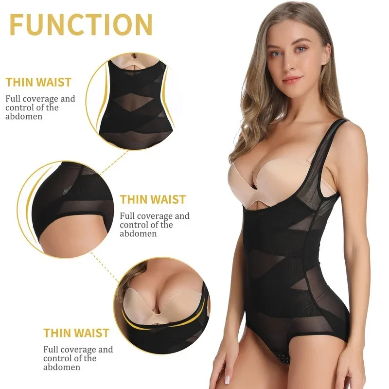 Bodysuit Emagrecedor Para Mulheres, Body Shaper, Waist Trainer, Shapewear, Pós-parto, Recuperar Cinto Emagrecedor, Roupa Interior Colombiana