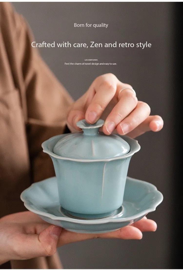 خمسة أفران مشهورة، أطقم شاي بورسلين Ru، أوعية وأكواب بغطاء من السيراميك، علب هدايا، هدايا تذكارية للأعمال