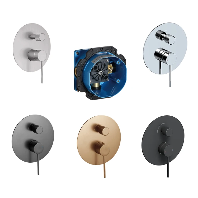 Two-Function Control Valve with Brass Cover Copper Body